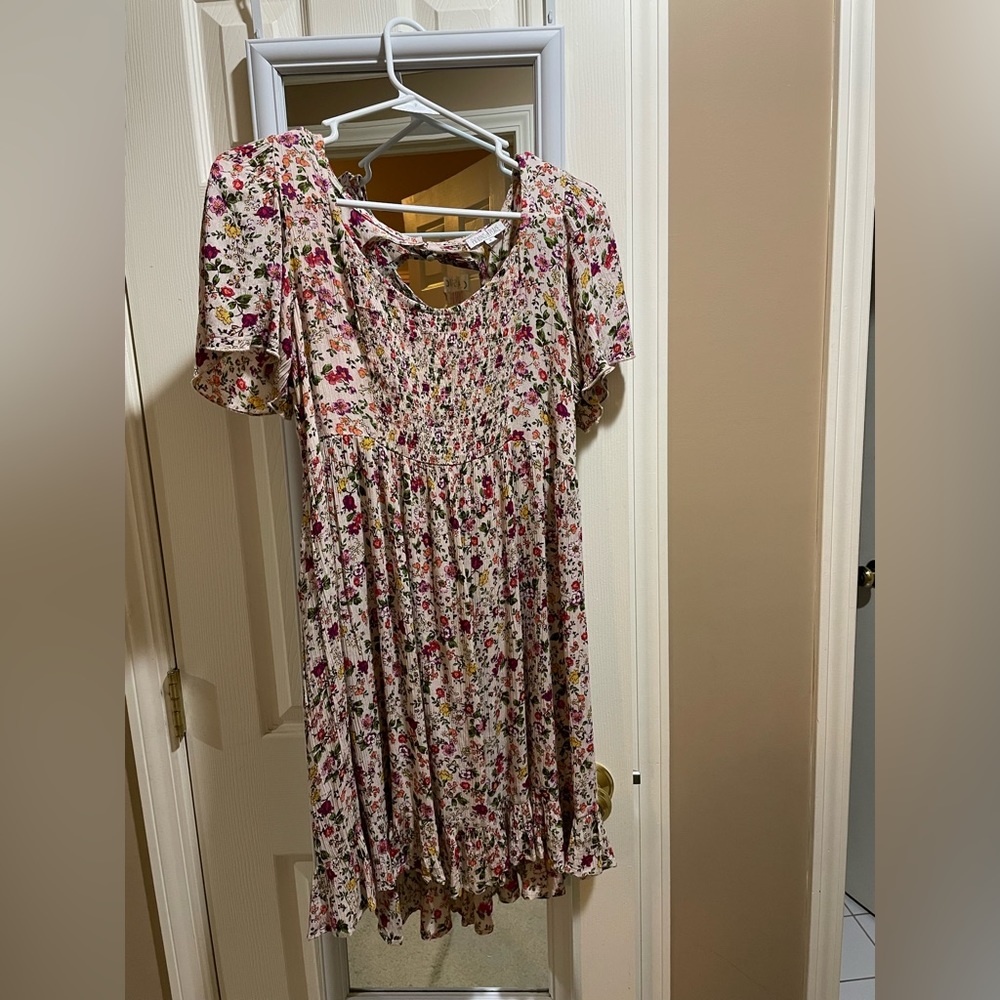 Floral Jewel Tones dress